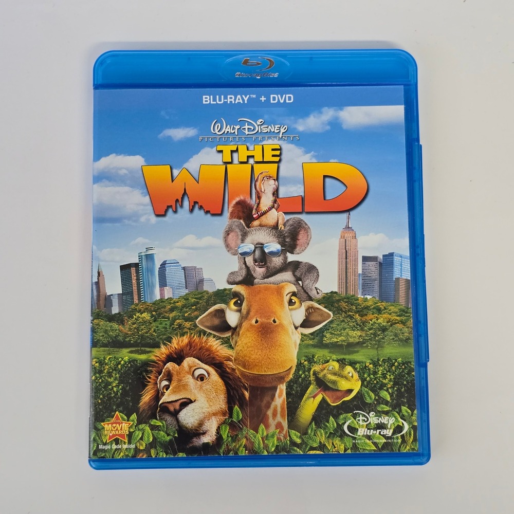 The‎ Wild Blu-ray Kids Animated Movie Adventure Family Fun [Missing DVD]